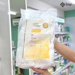 Bông Tẩy Trang Pháp Tetra Le Soin Laretat Pur 600 Miếng