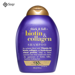 Dầu Gội OGX Biotin & Collagen Làm Dày Tóc 385ml