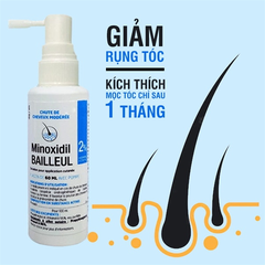 Dung dịch Minoxidil 2% Baileul kích thích mọc tóc, trị hói đầu 60ml