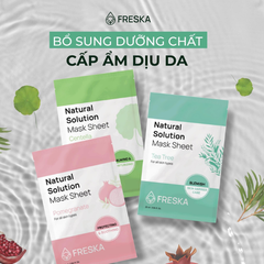 Mặt nạ giấy Freska Natural Solution Mask Sheet 25ml