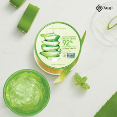 Gel nha đam dưỡng da Soothing & Moisture Aloe Vera 92% Soothing Gel 300ml