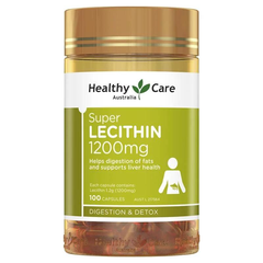 Viên Uống Healthy Care Lecithin mầm đậu nành 100 viên