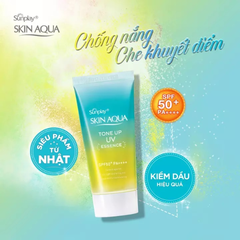 Kem chống nắng ROHTO SKin Aqua Tone Up 80g - Mint Green