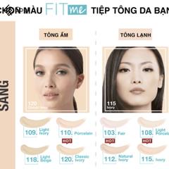 Kem nền Maybelline Fit Me