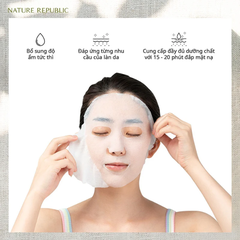 Mặt Nạ Dưỡng Da Cấp Ẩm Nature Republic Real Nature Mask Sheet