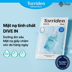 Mặt nạ giấy serum Torriden Dive In Hyaluronic Acid 27ml