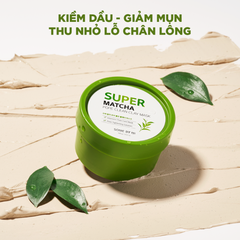 Mặt Nạ Some By Mi Super Matcha Đất Sét Trà Xanh Thu Nhỏ Lỗ Chân Lông 100g