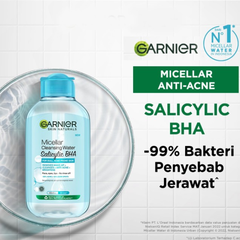 Nước tẩy trang Garnier Micellar Cleansing Water Salicylic BHA 125ml
