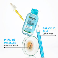 Nước tẩy trang Garnier Micellar Cleansing Water Salicylic BHA 125ml