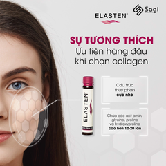 Nước uống Collagen Elasten 28 ống chống lão hóa của Đức