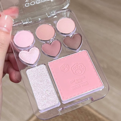 Bảng phấn 8 ô màu GOGO TALES Stick Sweet Heart Eyeshadow Palette Gogotales màu G03