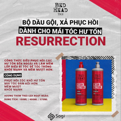 SET gội xả TIGI Bed Head 600ml Đỏ