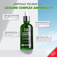 Tinh Chất Serum Histolab 72% Azulene Complex Ampoule 50ml