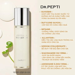 Toner Dr.Pepti Centella Toner EX New 180ml