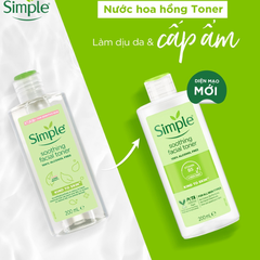 Toner Simple Làm Dịu Da Va Cấp Ẩm 200ml