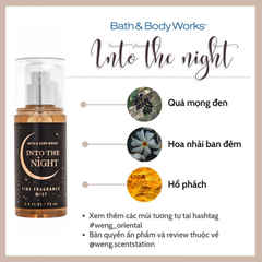 Xịt Thơm Bath & Body Works 75ml - Into The Night