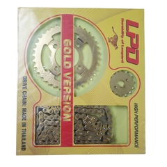 Nhông Sên Dĩa Xe Dream đời đầu - Vàng LPD THÁI LAN  14-36-106L