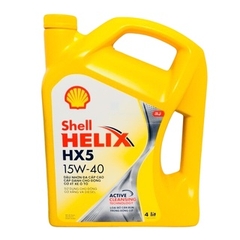 NHỚT SHELL HELIX HX5 15W-40 4 lít