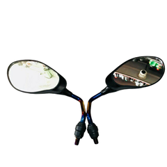 Cặp kiếng CRG Yamaha Cốt titan gắn trang trí các dòng xe máy Exciter 135 2011, Exciter 150, Winner