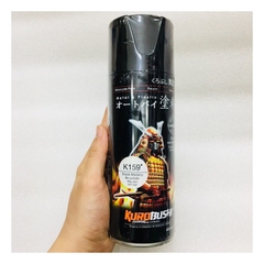 Sơn xịt Samurai - K159 MÀU ĐEN KIM LOẠI BLACK METALLIC 400ML