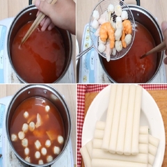 Set lẩu Tokbokki ( Khay 300gr )