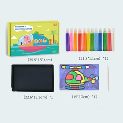 Bộ tranh cát cho bé