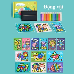 Bộ tranh cát cho bé
