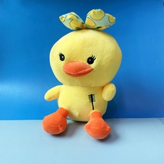 Thú bông vịt đeo nơ