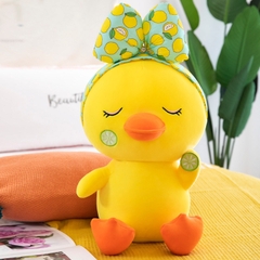 Thú bông vịt đeo nơ