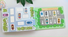 Học liệu bóc dán montessori chủ đề toán học