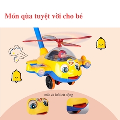 Bộ đồ chơi xe đẩy cho bé hình máy bay có chuông
