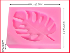 000052K11_Khuôn silicon 1 Lá Trầu Bà Nam Mỹ làm rau câu 4d