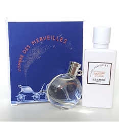 SET NƯỚC HOA 7,5ml EDP + body lotion 40ml HERMES L'OMBRE DES MERVEILLES