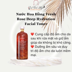 Nước Hoa Hồng Fresh Rose Deep Hydration Facial Toner 250ml