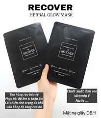 Mặt nạ DBH Recover Herbal Glow Mask - 5 miếng