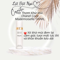 Xịt Thơm Khử Mùi Chanel Coco Mademoiselle 100ML