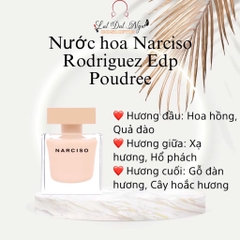 Nước hoa Narciso Rodriguez Edp Poudree  ( Vỏ Chai )