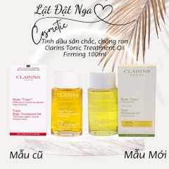 Tinh dầu săn chắc, chống rạn Clarins Tonic Treatment Oil Firming 100ml