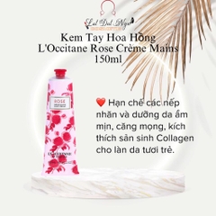 Kem Tay Hoa Hồng L'Occitane Rose Crème Mains 150ml