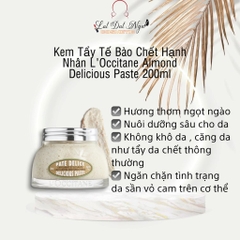 Kem Tẩy Tế Bào Chết Hạnh Nhân L'Occitane Almond Delicious Paste 200ml