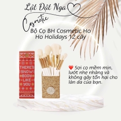 Bộ Cọ BH Cosmetic Ho Ho Holidays 12 cây