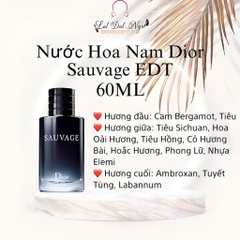 Nước Hoa Nam Dior Sauvage EDT