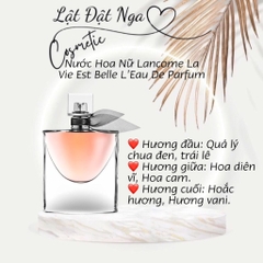 Nước Hoa Nữ Lancome La Vie Est Belle L’Eau De Parfum