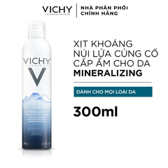 Xịt Khoáng Làm Dịu Vichy Mineralizing Thermal Water 300ml