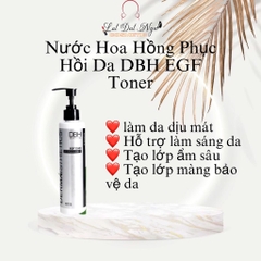 Nước hoa Hồng Tái Tạo Tế Bào Gốc, Chống Lão Hóa DBH Toner EGF 177ml