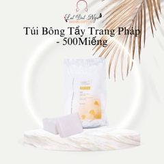 Túi Bông Tẩy Trang Pháp - 500Miếng