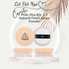 Phấn Phủ Bột 3CE Natural Finish Loose Powder