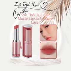 Son Thỏi 3CE Blur Matte Lipstick