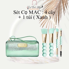 Bộ Cọ Trang Điểm Kèm Túi Mac Brush With Fate Brush Essentials Kit