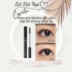 Mascara Missha 4D Làm Dày Mi Không Lem 7g